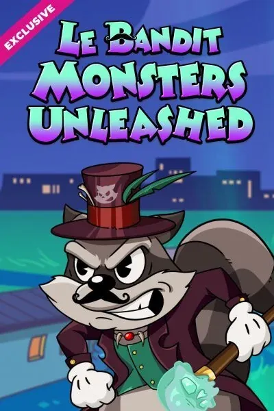 Le Bandit Monsters Unleashed machine à sous — Wolfy Casino